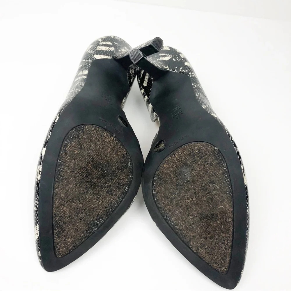 BCBG Paris | Jaze Snakeskin D’orsay Heel - Picture 8 of 8